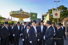 Bruchmeisterrundgang über das 494.Schützenfest Hannover - Schützenplatz in Hannover / Niedersachsen / Deutschland am 06.07.23