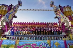 Bruchmeisterrundgang über das 494.Schützenfest Hannover - Schützenplatz in Hannover / Niedersachsen / Deutschland am 06.07.23