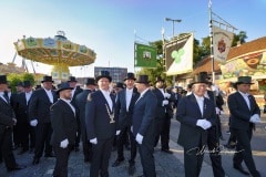 Bruchmeisterrundgang über das 494.Schützenfest Hannover - Schützenplatz in Hannover / Niedersachsen / Deutschland am 06.07.23