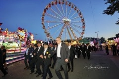 Bruchmeisterrundgang über das 494.Schützenfest Hannover - Schützenplatz in Hannover / Niedersachsen / Deutschland am 06.07.23