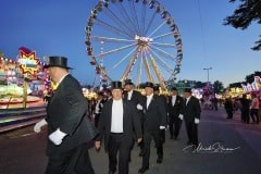 Bruchmeisterrundgang über das 494.Schützenfest Hannover - Schützenplatz in Hannover / Niedersachsen / Deutschland am 06.07.23
