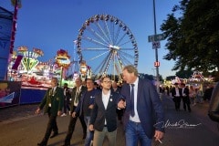 Bruchmeisterrundgang über das 494.Schützenfest Hannover - Schützenplatz in Hannover / Niedersachsen / Deutschland am 06.07.23