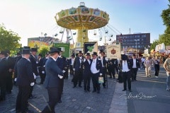 Bruchmeisterrundgang über das 494.Schützenfest Hannover - Schützenplatz in Hannover / Niedersachsen / Deutschland am 06.07.23