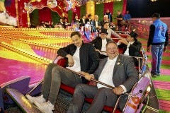 Bruchmeisterrundgang über das 494.Schützenfest Hannover - Schützenplatz in Hannover / Niedersachsen / Deutschland am 06.07.23