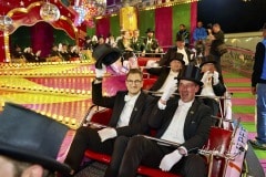 Bruchmeisterrundgang über das 494.Schützenfest Hannover - Schützenplatz in Hannover / Niedersachsen / Deutschland am 06.07.23