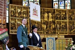 494. Schützenfest in Hannover - Eröffungsgottesdienst in der Marktkirche - Marktkirche in Hannover / Niedersachsen / Deutschland am 30.06.23