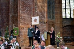 494. Schützenfest in Hannover - Eröffungsgottesdienst in der Marktkirche - Marktkirche in Hannover / Niedersachsen / Deutschland am 30.06.23