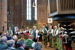 494. Schützenfest in Hannover - Eröffungsgottesdienst in der Marktkirche - Marktkirche in Hannover / Niedersachsen / Deutschland am 30.06.23