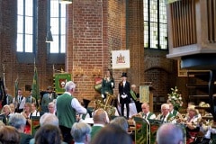 494. Schützenfest in Hannover - Eröffungsgottesdienst in der Marktkirche - Marktkirche in Hannover / Niedersachsen / Deutschland am 30.06.23