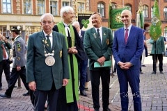 494. Schützenfest in Hannover - Eröffungsgottesdienst in der Marktkirche - Marktkirche in Hannover / Niedersachsen / Deutschland am 30.06.23