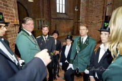 494. Schützenfest in Hannover - Eröffungsgottesdienst in der Marktkirche - Marktkirche in Hannover / Niedersachsen / Deutschland am 30.06.23