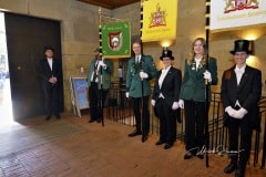 494. Schützenfest in Hannover - Eröffungsgottesdienst in der Marktkirche - Marktkirche in Hannover / Niedersachsen / Deutschland am 30.06.23