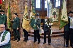 494. Schützenfest in Hannover - Eröffungsgottesdienst in der Marktkirche - Marktkirche in Hannover / Niedersachsen / Deutschland am 30.06.23