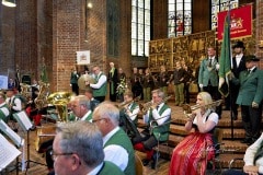 494. Schützenfest in Hannover - Eröffungsgottesdienst in der Marktkirche - Marktkirche in Hannover / Niedersachsen / Deutschland am 30.06.23