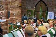 494. Schützenfest in Hannover - Eröffungsgottesdienst in der Marktkirche - Marktkirche in Hannover / Niedersachsen / Deutschland am 30.06.23