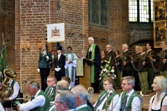 494. Schützenfest in Hannover - Eröffungsgottesdienst in der Marktkirche - Marktkirche in Hannover / Niedersachsen / Deutschland am 30.06.23