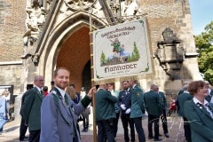 494. Schützenfest in Hannover - Eröffungsgottesdienst in der Marktkirche - Marktkirche in Hannover / Niedersachsen / Deutschland am 30.06.23