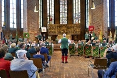 494. Schützenfest in Hannover - Eröffungsgottesdienst in der Marktkirche - Marktkirche in Hannover / Niedersachsen / Deutschland am 30.06.23