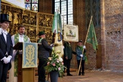 494. Schützenfest in Hannover - Eröffungsgottesdienst in der Marktkirche - Marktkirche in Hannover / Niedersachsen / Deutschland am 30.06.23