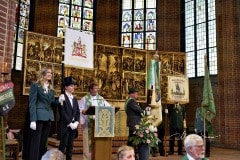 494. Schützenfest in Hannover - Eröffungsgottesdienst in der Marktkirche - Marktkirche in Hannover / Niedersachsen / Deutschland am 30.06.23