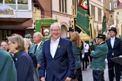 494. Schützenfest in Hannover - Marsch zum Neuen Rathaus Hannover -  in Hannover / Niedersachsen / Deutschland am 30.06.23