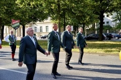 494. Schützenfest in Hannover - Marsch zum Neuen Rathaus Hannover -  in Hannover / Niedersachsen / Deutschland am 30.06.23