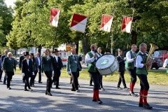 494. Schützenfest in Hannover - Marsch zum Neuen Rathaus Hannover -  in Hannover / Niedersachsen / Deutschland am 30.06.23