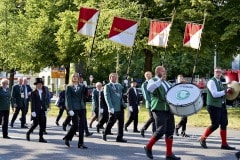 494. Schützenfest in Hannover - Marsch zum Neuen Rathaus Hannover -  in Hannover / Niedersachsen / Deutschland am 30.06.23