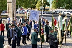 494. Schützenfest in Hannover - Marsch zum Neuen Rathaus Hannover -  in Hannover / Niedersachsen / Deutschland am 30.06.23