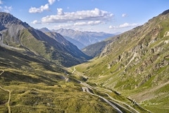 Luftbild - Umbrailpass - Umbrailpass in  / Ortler-Alpen / Schweiz am 21.08.23