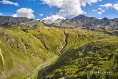 Luftbild - Umbrailpass - Umbrailpass in  / Ortler-Alpen / Schweiz am 21.08.23