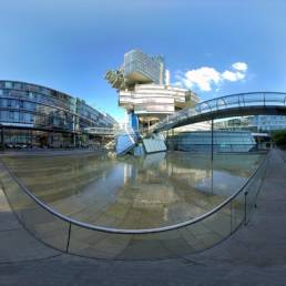 360 Grad Panorama Nord LB Hannover Innenhof © Ulrich Stamm