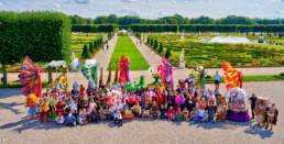 Familienfoto der Künstlerinnen und Künstler des Kleinen Fest im Großen Garten in Hannover am 28.Juli 2023 © Ulrich Stamm