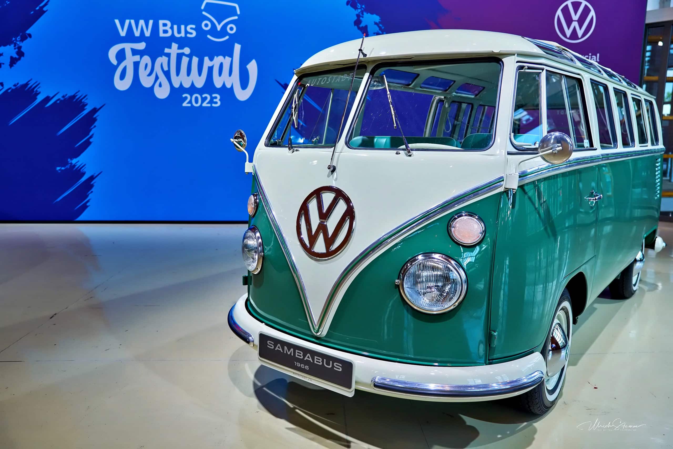 VW Bus Festival 2023 (vom 23.-25.Juni 2023) - Messegelände in Hannover / Niedersachsen / Deutschland am 24.06.23 © Ulrich Stamm
