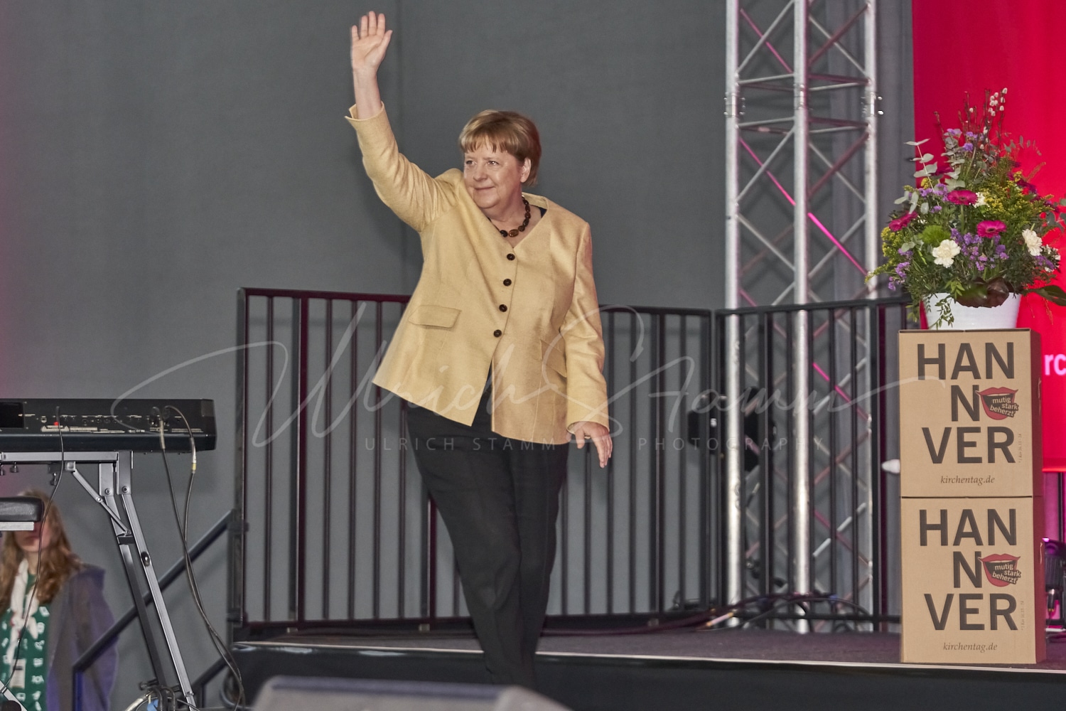 Bibelarbeit Angela Merkel 39 Deutscher Evangelischer Kirchentag Hannover Us 2025 05 01 34 – © Ulrich Stamm, Hannover