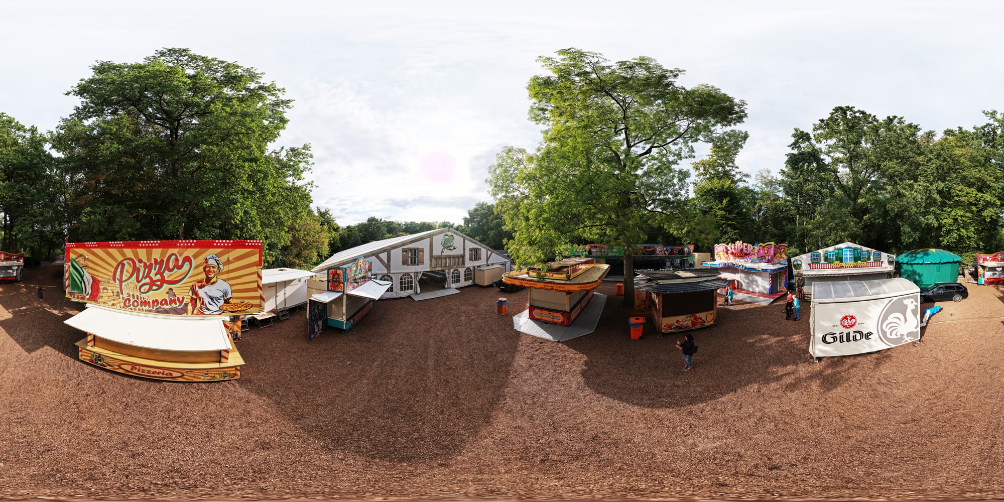 P2 Luftbild Festplatz Jagd Sport Gesellschaft Hannover Kleefeld 1910 Us 2025 09 04 1 Panorama – © Ulrich Stamm, Hannover