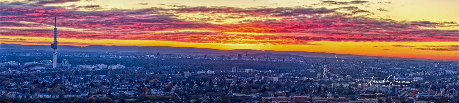 Luftbild Skyline Hannover Us 2025 11 21 1276 77 78 79 80 Panorama – © Ulrich Stamm, Hannover