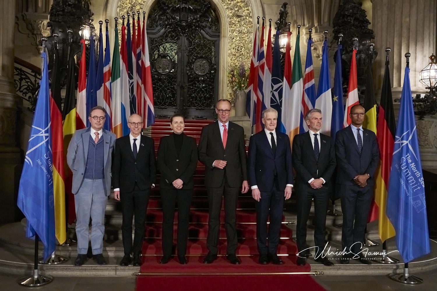 Gruppenfoto Regierungschefs Nordsee Gipfel Hamburg US 2026 01 26 17 1 Gruppenfoto Regierungschefs Nordsee Gipfel Hamburg Us 2026 01 26 17 – © Ulrich Stamm, Hannover